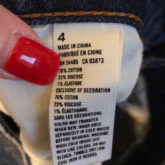 American Eagle Outfitters Jean shorts sz 4 - Picture 4 of 4